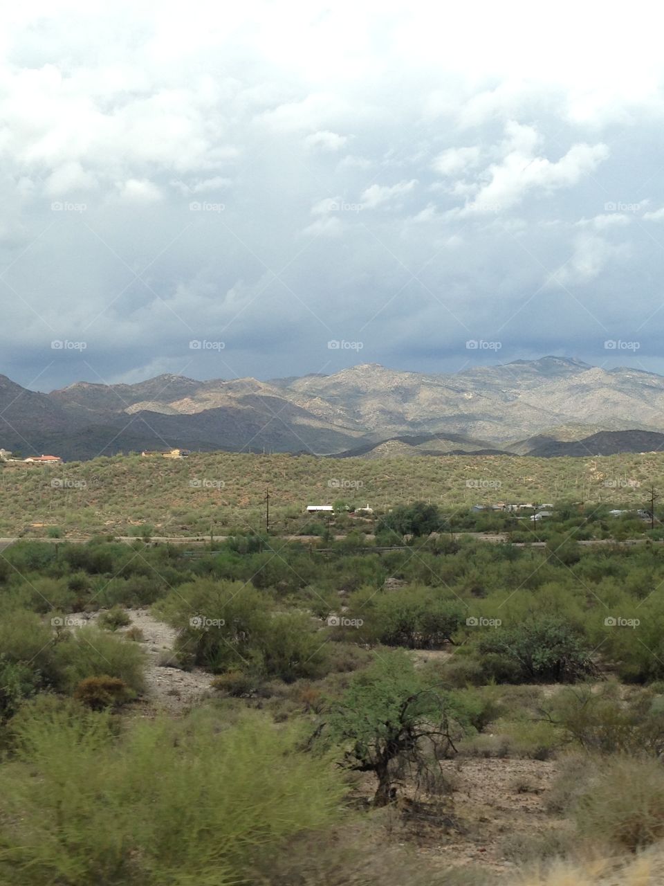 The view near Black Canyon City in Arizona