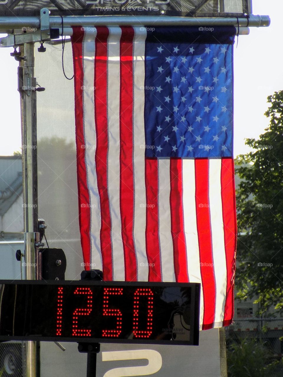 Honor and respect shown at race