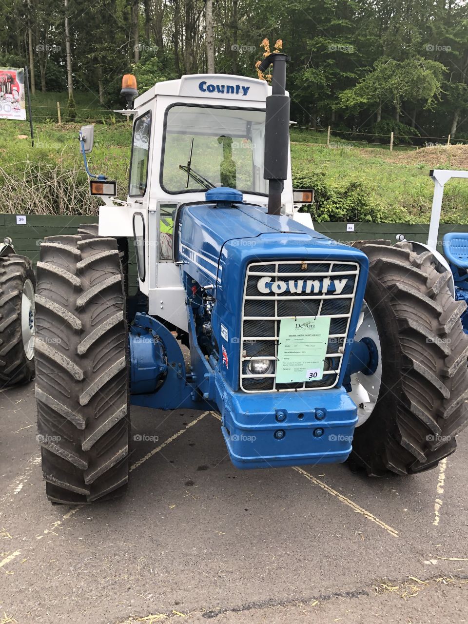 A 1974 “Ford County” tractor masterpiece.