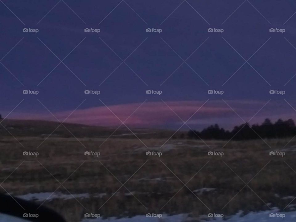 kinda dark but still a good sunset