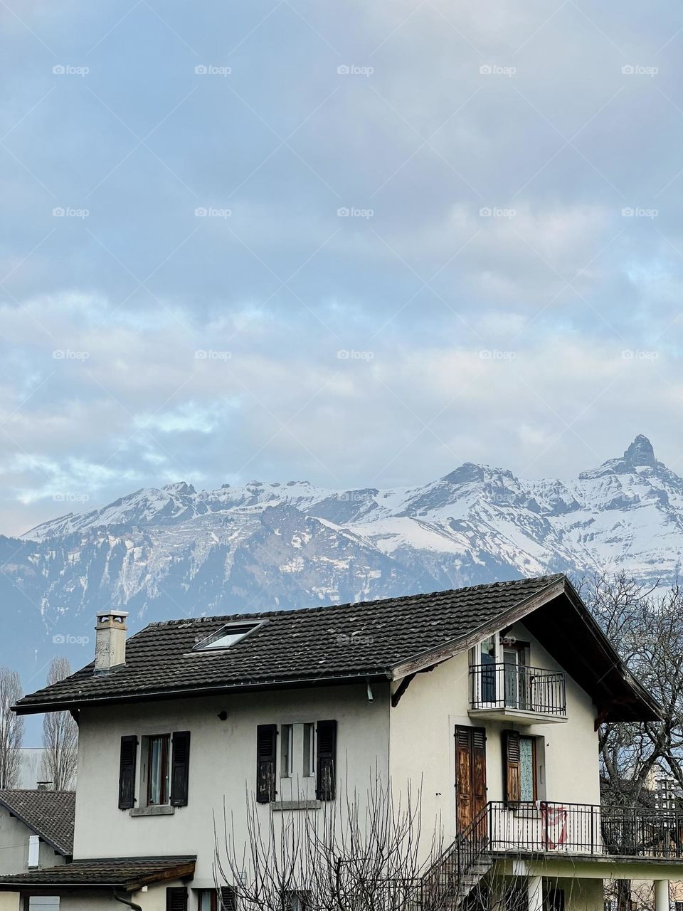 House on the mountains