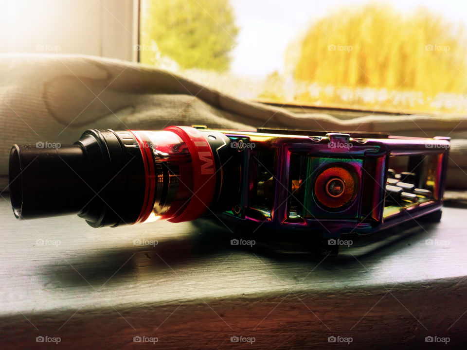 Vape one my windowsill