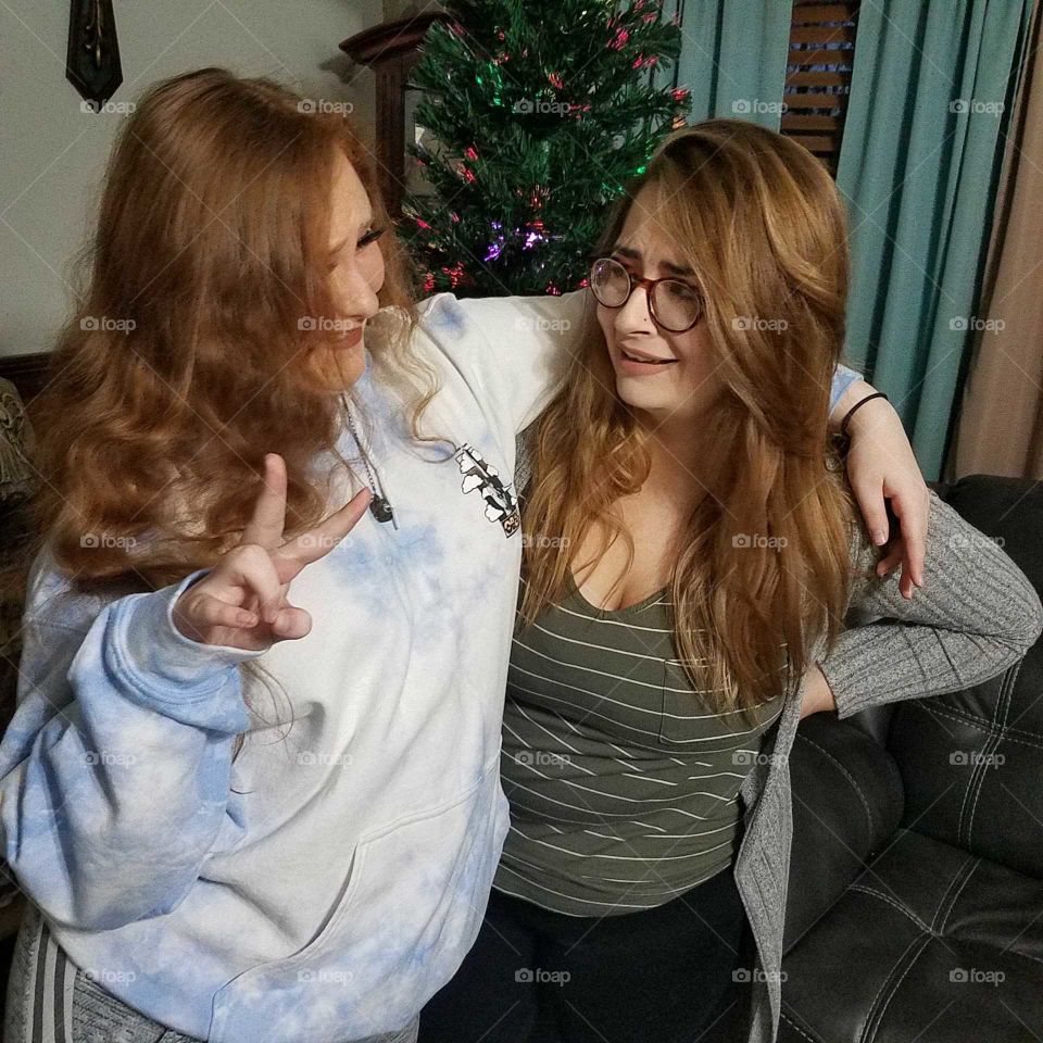 The relationship between these sisters' can be very confusing at
 times