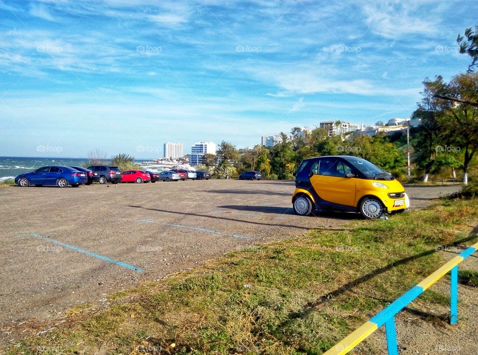 parking on the waterfront