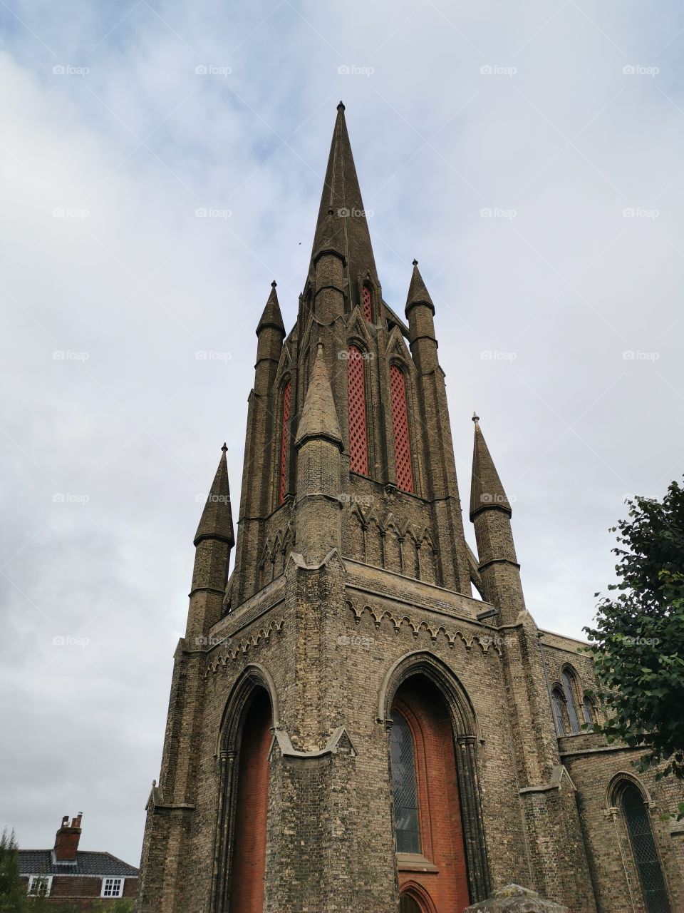 Church on St John's Street, Suffolk, United Kingdom