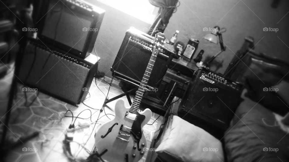 Music for you. guitar and amps of my band