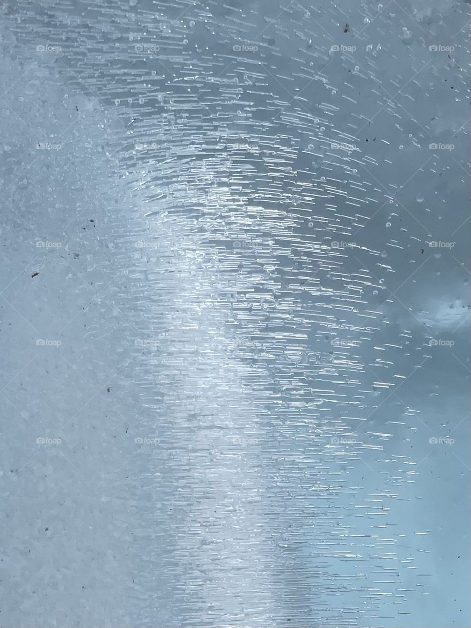 Horizontal ice crystals 