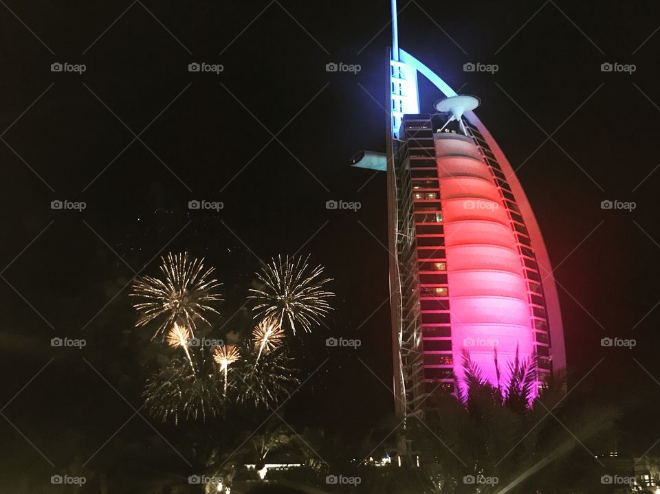 Burj al Arab, dubai, march 2017