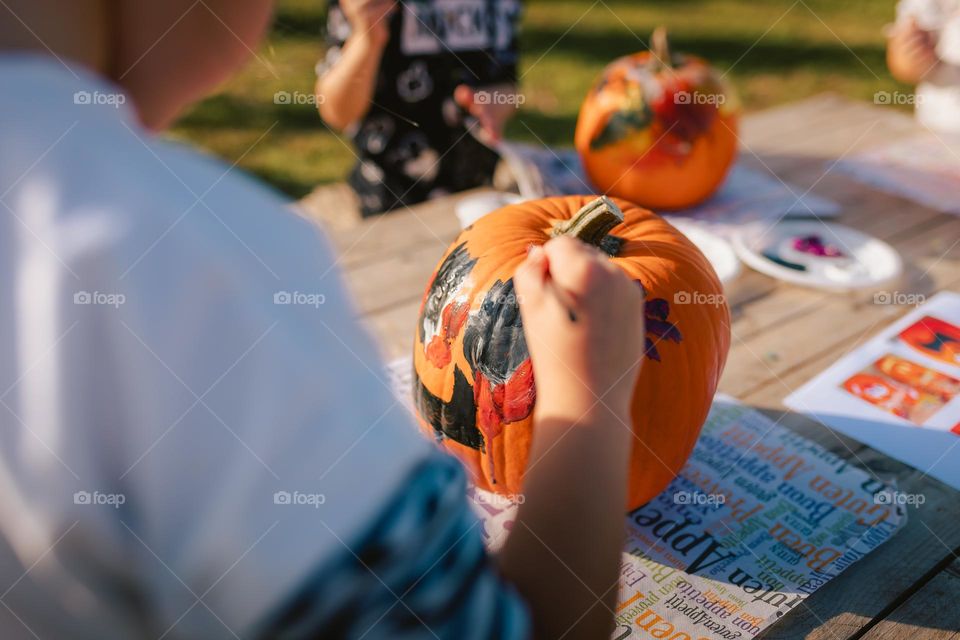 Halloween pumpkins 