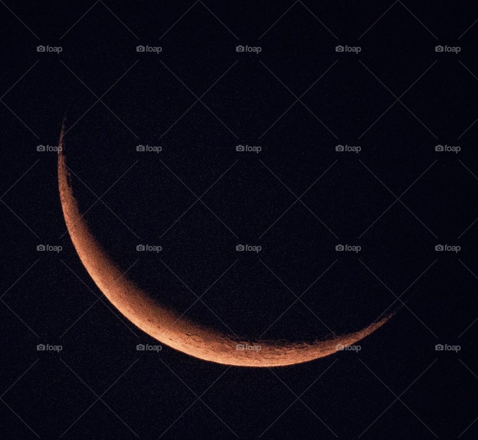 Crescent moon
