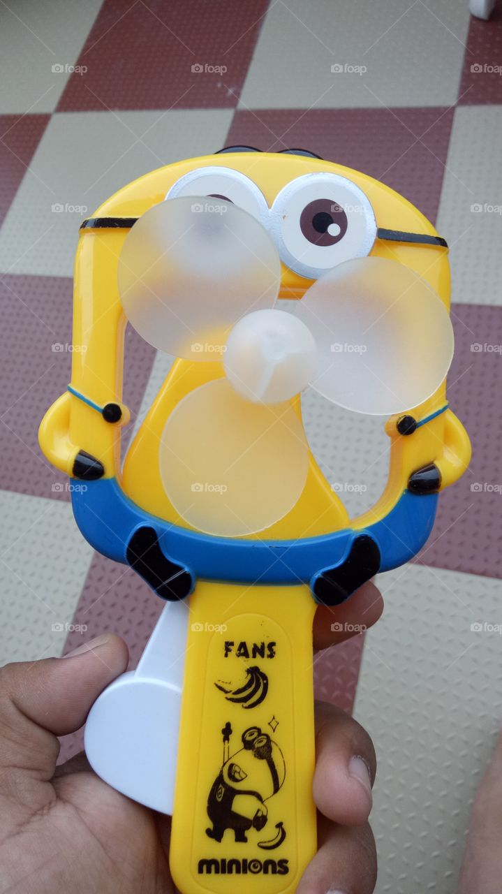 Baby fan toy