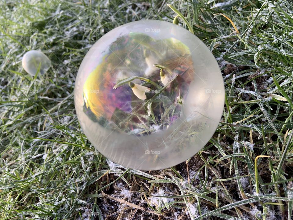 Frozen bubbles