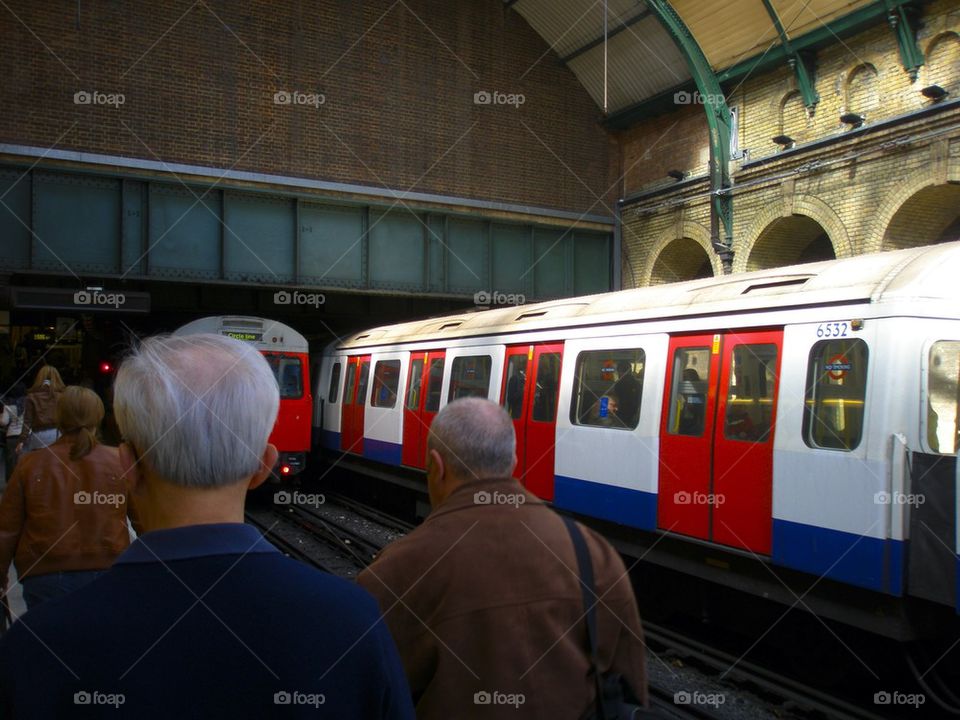 LONDON, ENGLAND THE LONDON UNDERGROUND