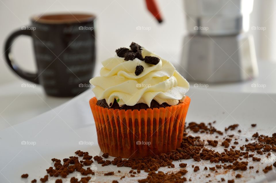 coffee cup cake