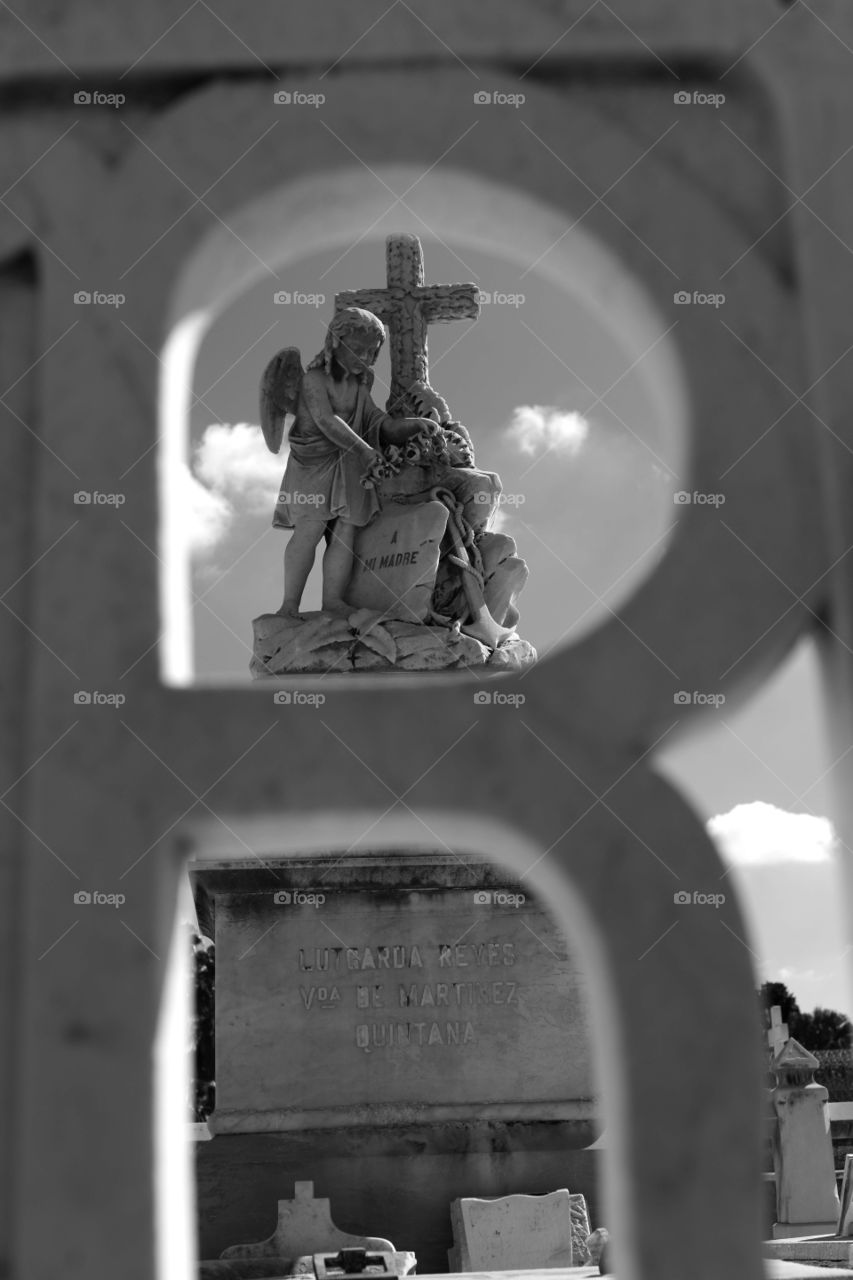 The Colon Cemetery, or more fully in the Spanish language Cementerio de Cristóbal Colón, was founded in 1876 in the Vedado neighbourhood of Havana, Cuba on top of Espada Cemetery. Named for Christopher Columbus, the 140 acre (57 ha) cemetery is noted for its many elaborately sculpted memorials. It is estimated that today the cemetery has more than 500 major mausoleums, chapels, and family vaults.
Colon Cemetery is one of the great historical cemeteries of the world, and is generally held to be the most important in Latin America in historical and architectural terms, second only to La Recoleta in Buenos Aires. Prior to the opening of the Colon Cemetery, Havana's dead were laid to rest in the crypts of local church catacombs and then, beginning in 1806, at Havana's newly opened Espada Cemetery. When locals realized there would be a need for a larger space for their community’s dead (due to an 1868 cholera outbreak), planning then began for the Colon Cemetery.