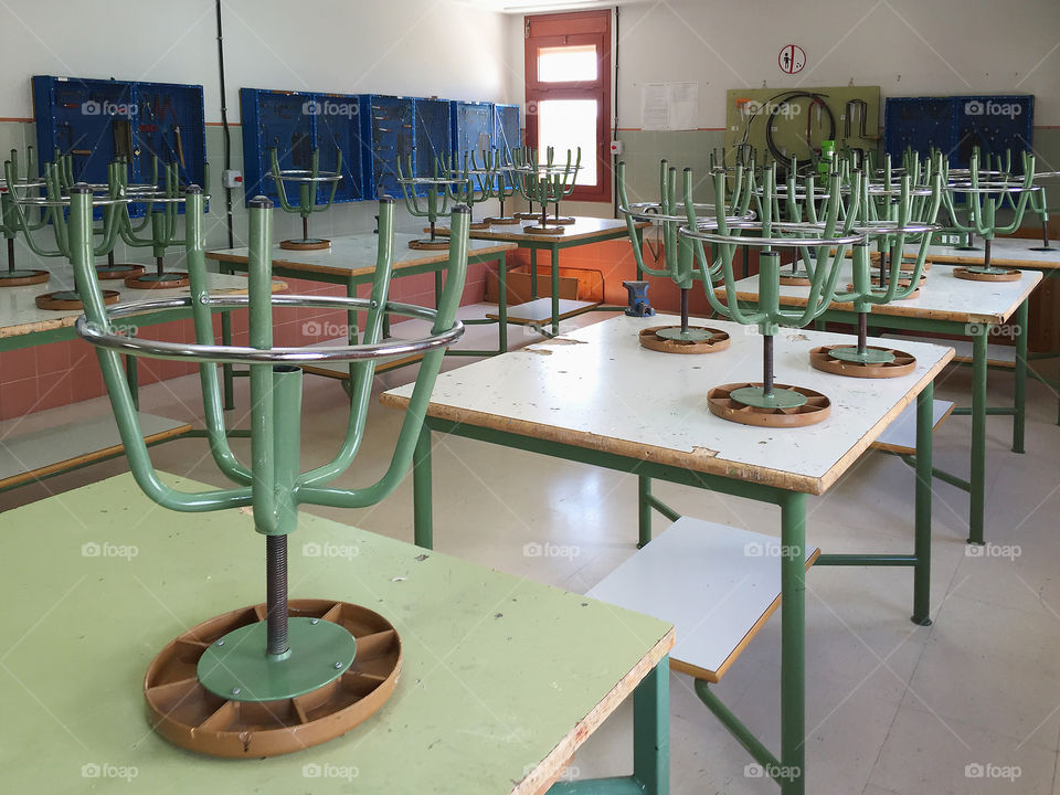 Workshop classroom