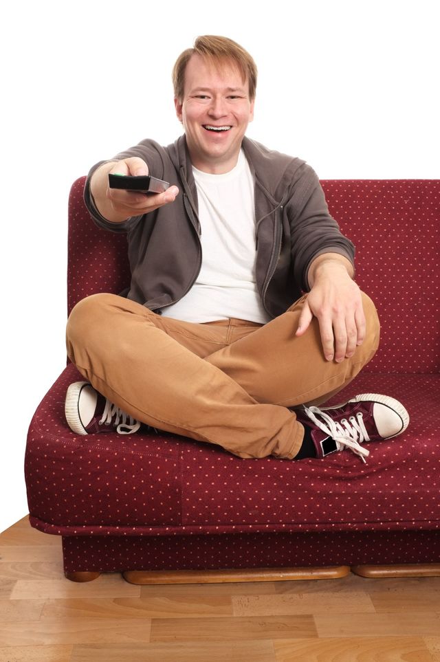 Watching TV