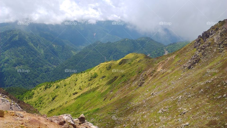 Southern Alps of Japan