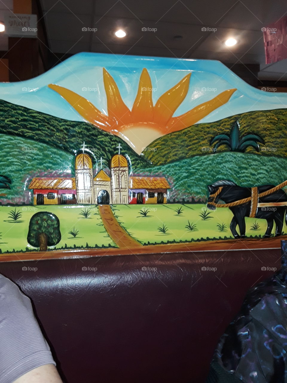 booth, mexican rest.