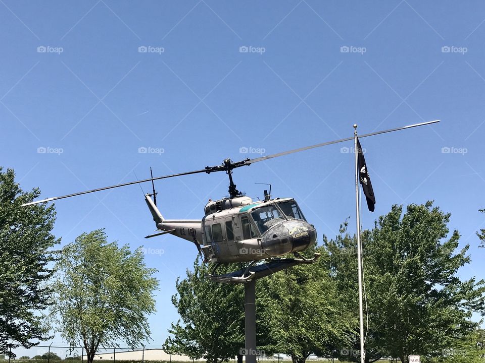 Helicopter  US army