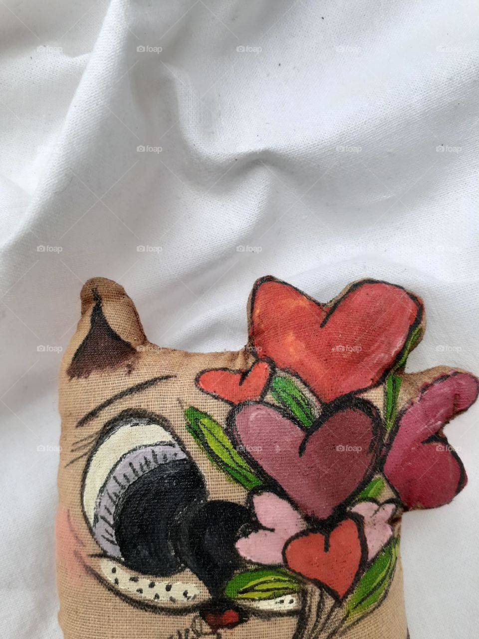 Handmade toy for Valentine's Day