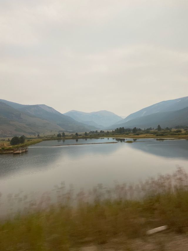 Foggy mountains