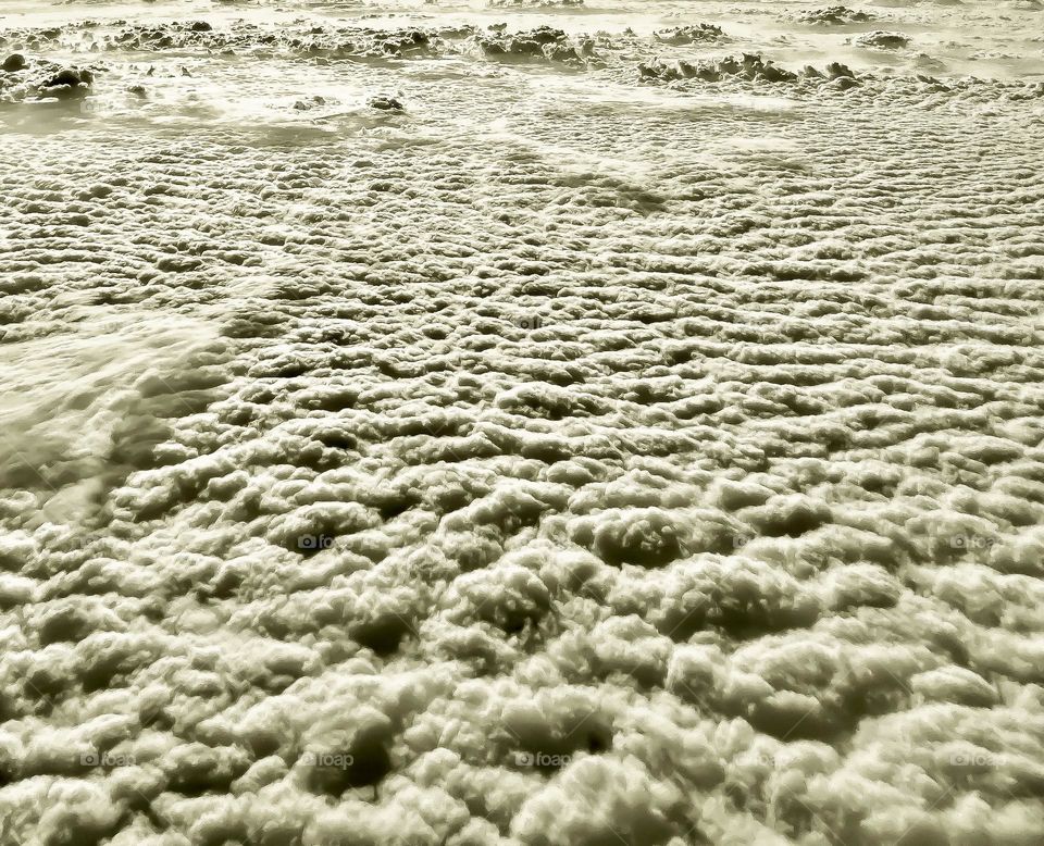 Storm clouds over the Gulf of Mexico.