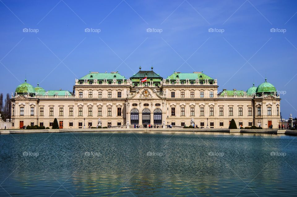 Schloss belvedere palace in vienna