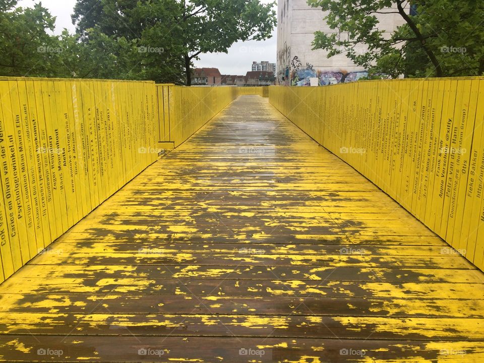 The yellow bridge