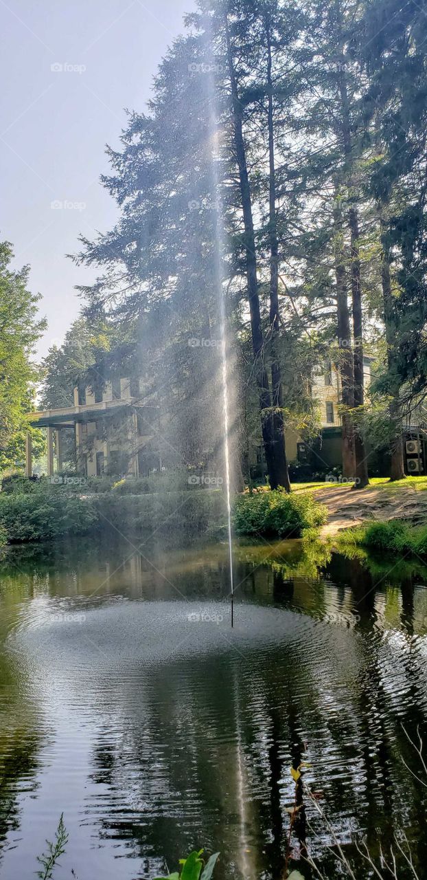 Fountain in the park