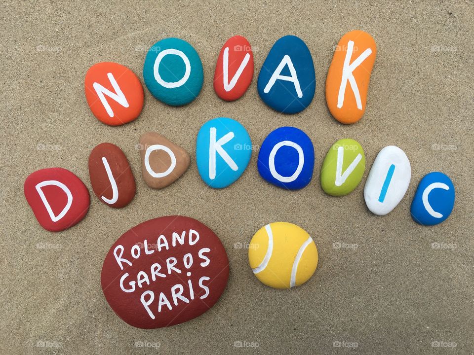 Novak Djokovic, Serbia, winner of Roland Garros tennis Grand Slam 2016