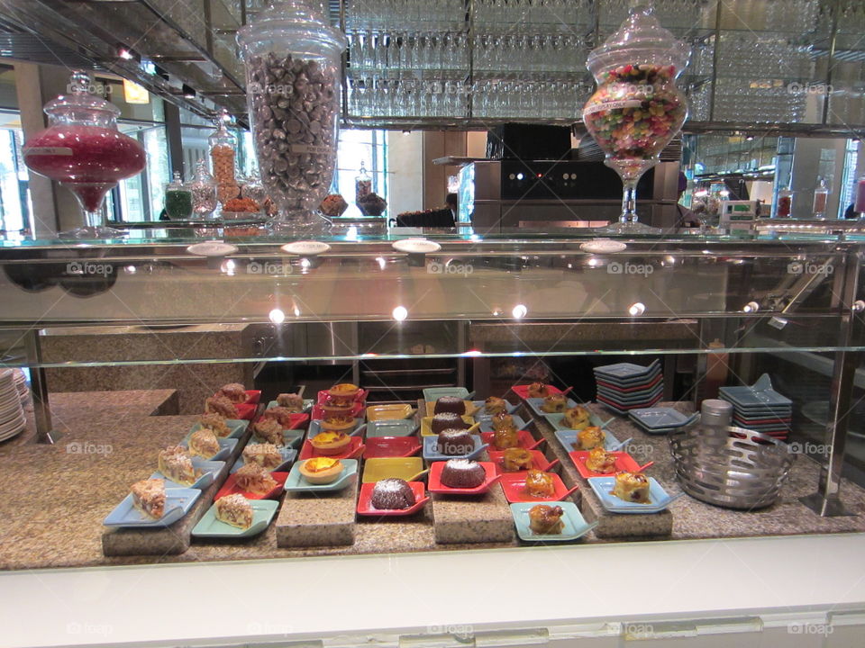 Colorful Dessert Buffet, Caesar's Palace, Las Vegas