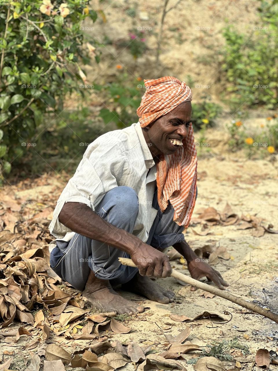 A man with a great smile