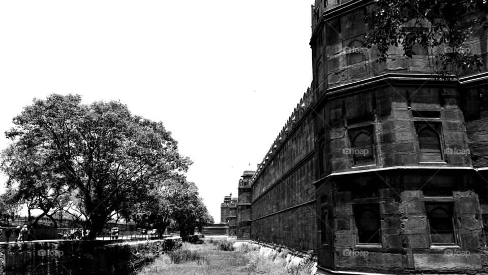 red fort,delhi, india