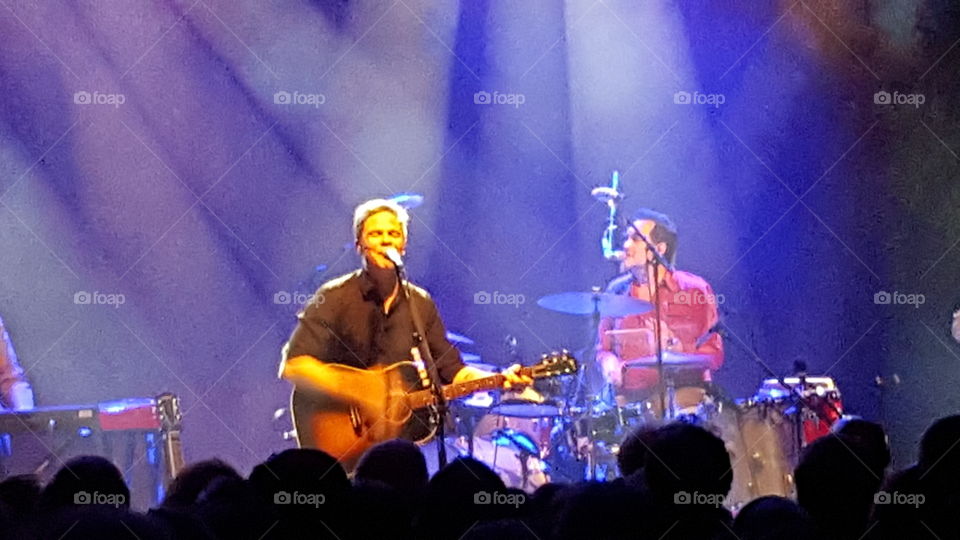 American musician Josh Ritter performs at the Shepherds Bush Empire in London, UK on 5 December 2017