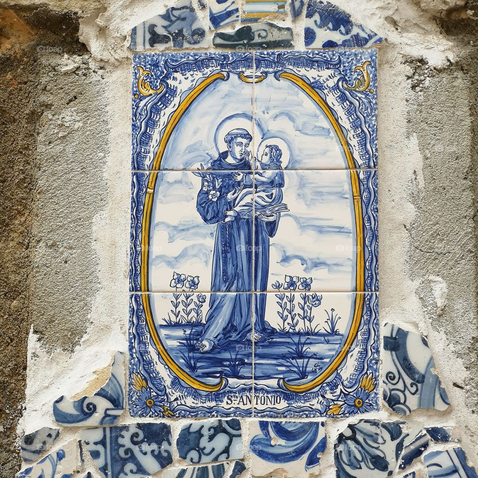 Lisbon ceramic tiles Sant Antonio