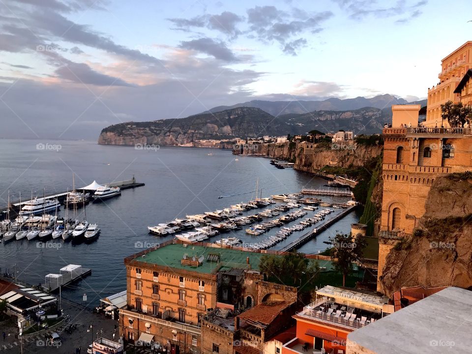 An evening in Sorrento 