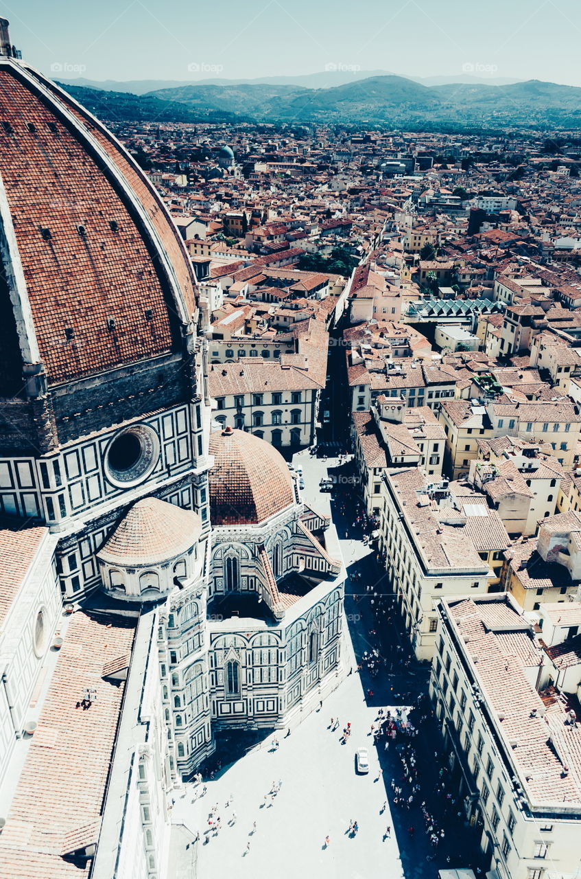 Florence from above