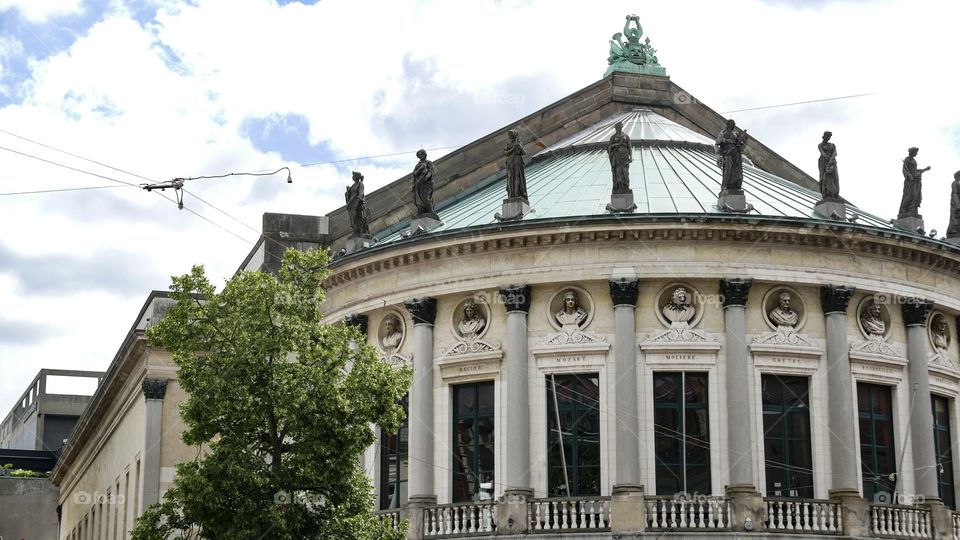 Old opera house in Antwerp