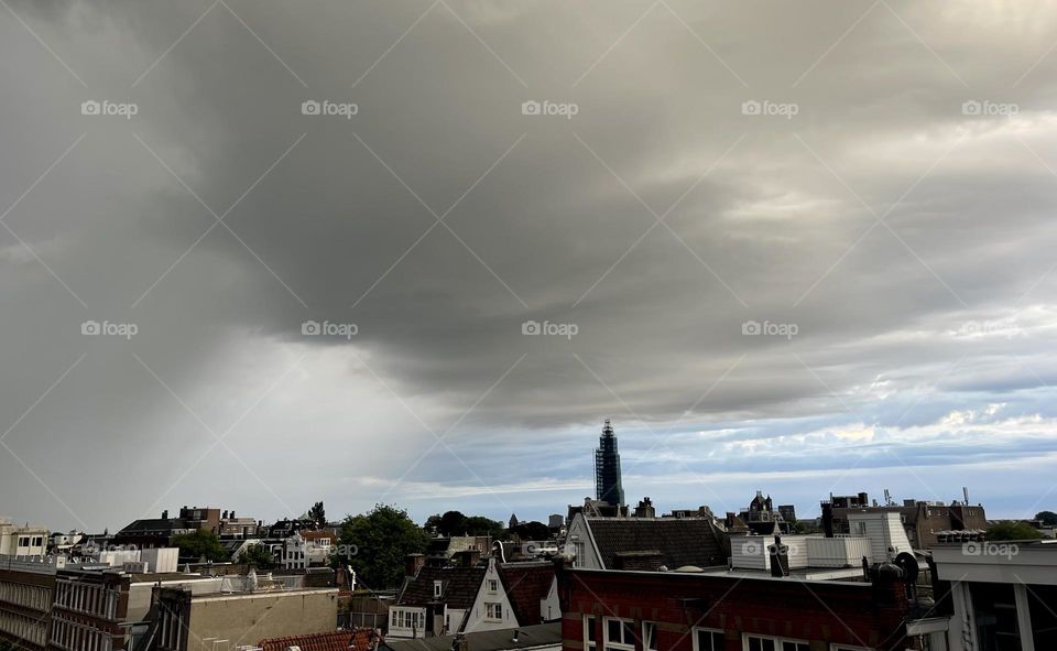 Impressive storm rolling in