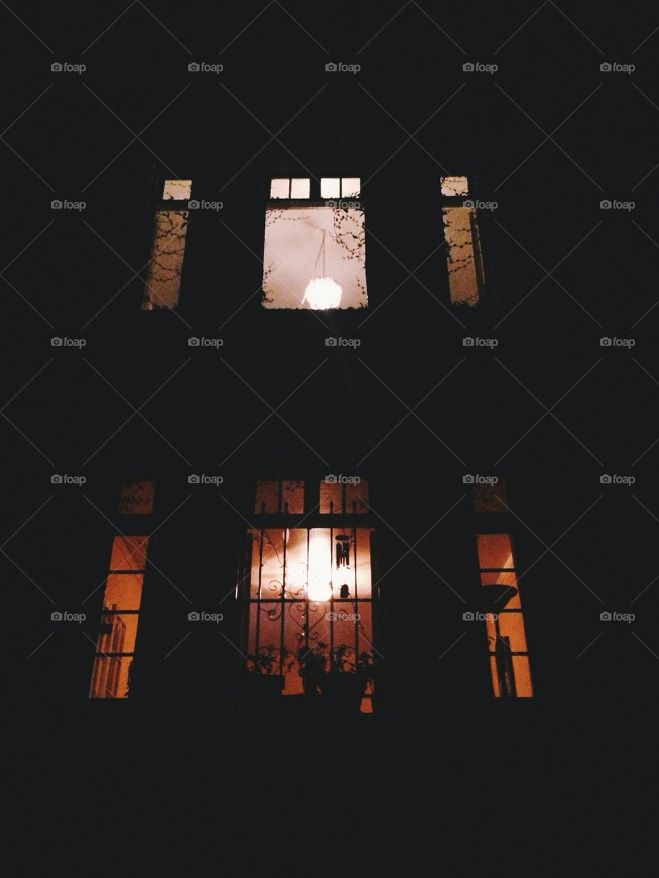 Windows at Night