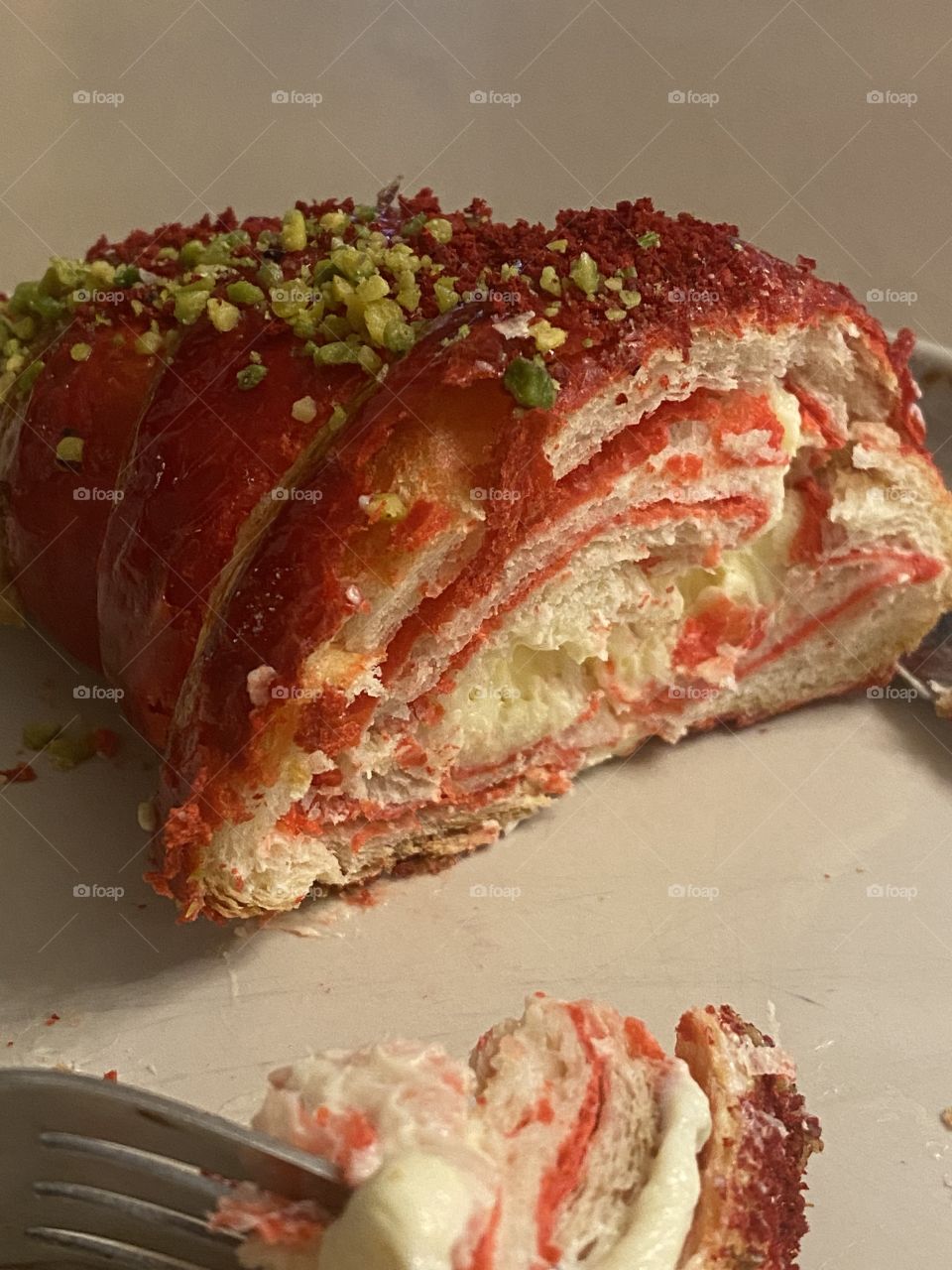 Red Velvet Croissant 