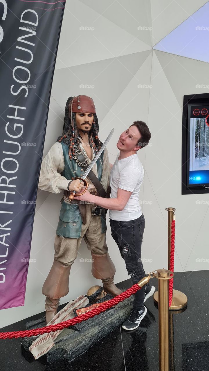 Attacked by Jack Sparrow