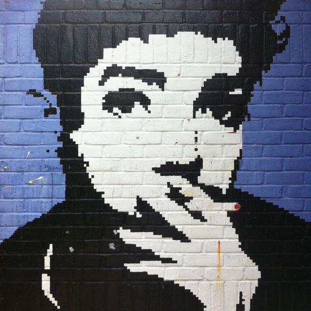 Graffiti portrait