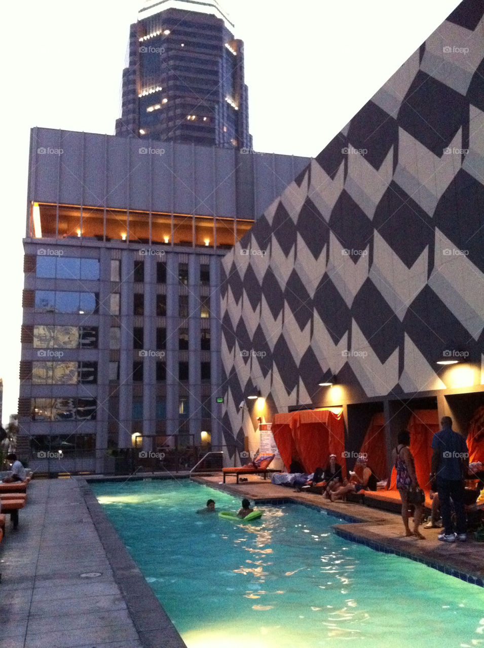 los angeles pool top of building by paul.reilly546