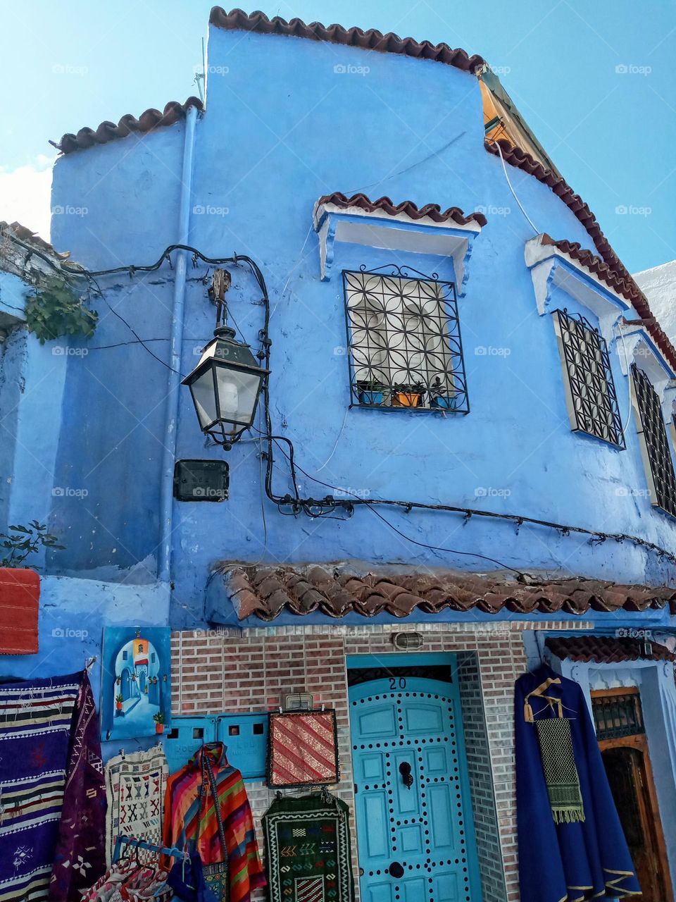 Ancien house's of Chefchaouen city in morocco
