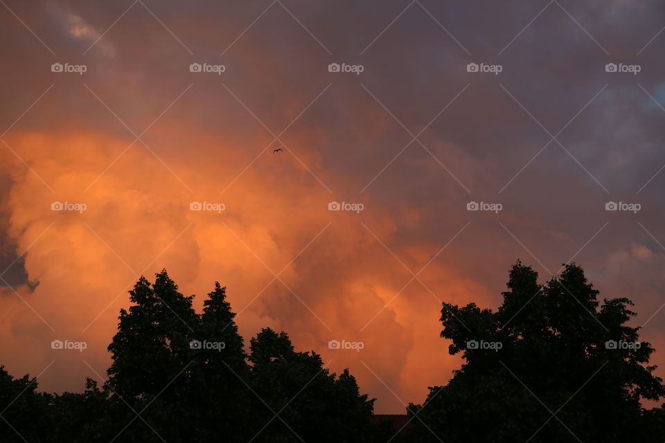 Stormy clouds 