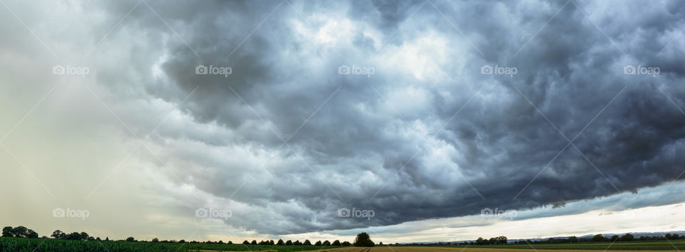Dramatic clouds