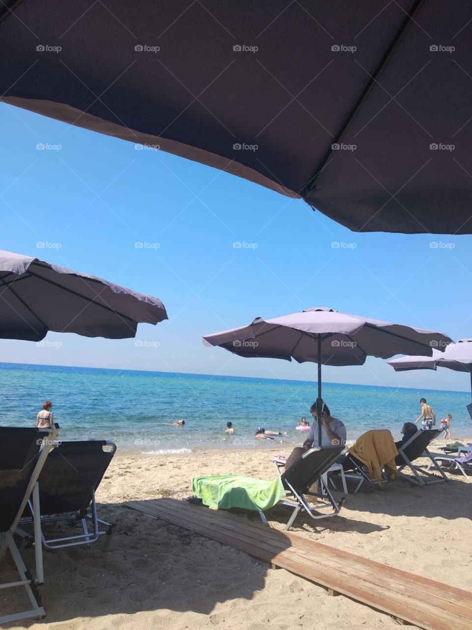 Beach in northern Greece