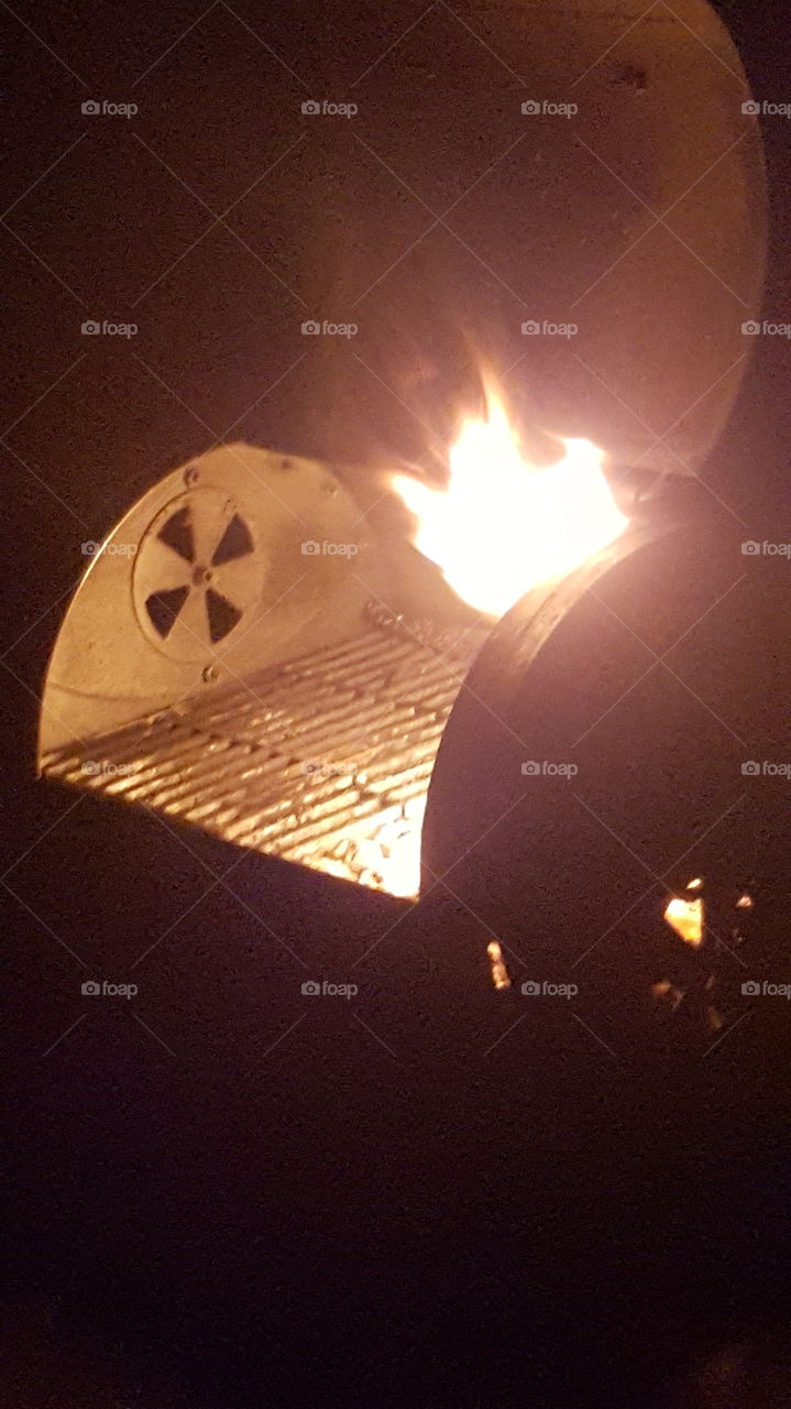grill fire